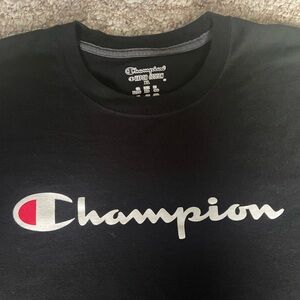 Men’s  Script Logo Long Sleeves Tee Shirt XL